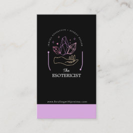 Energieheiler, Reiki, Tarot, Esoterische Kristalle Visitenkarte