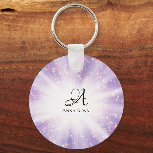 *~* Energieheilung Sparkle Rays Reiki Meditation Schlüsselanhänger (Vorderseite)