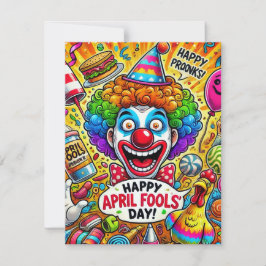 Energiekarte des Aprilscherzes Feiertagskarte