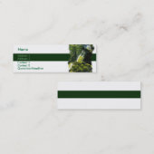 Energiekarte Mini Visitenkarte (Vorne/Hinten)