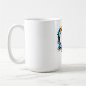 Energiekreis – Anpassbares Textdesign Kaffeetasse (Links)