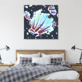 Energienummer 03E24 - Universelle Abstrakte Leinwa Leinwanddruck (Insitu (Schlafzimmer))