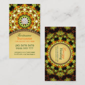 Energienutzungskarte für neues Zeitalter Visitenkarte (Vorne/Hinten)