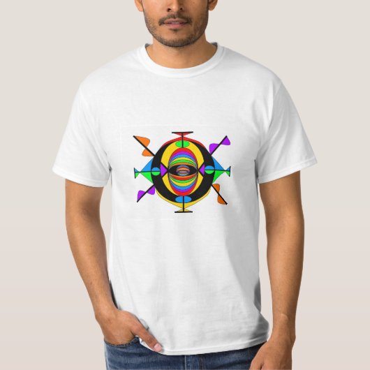 Energieportal = gefärbt T-Shirt (Vorderseite)