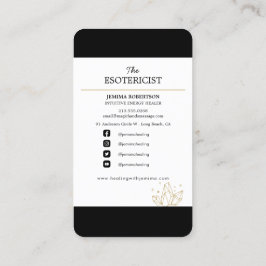 Energiereshaler/ Intuitiv/ Reiki/ Tarot/ Esoterie  Visitenkarte