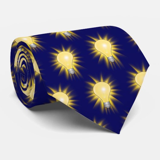 Energiesparlampe Krawatte (Gerollt)