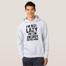 Energiesparmodus – Lustiger Hoodie für chillige Ta