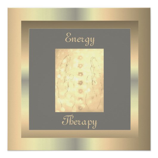 Energietherapie Poster (Vorderseite)