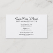 *~* Energieverschmutzungswellen Glitzern Reiki Visitenkarte (Rückseite)