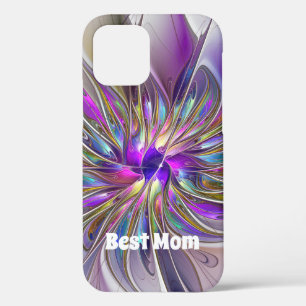 Energische, abstrakte fraktale Kunst-Blume beste M Case-Mate iPhone Hülle