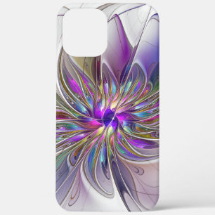 Energische, farbenfrohe abstrakte fraktale Blumenk Case-Mate iPhone Hülle