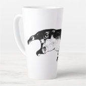 Energischer Spaziergang Milchtasse (Linke Ecke)