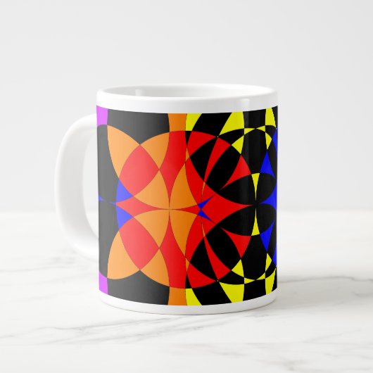 Energize von Kenneth Yoncich Jumbo-Tasse (Vorderseite Links)