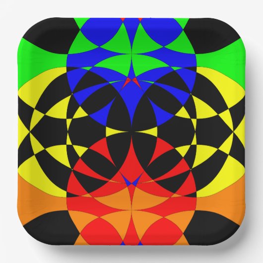 Energize von Kenneth Yoncich Pappteller (Vorderseite)