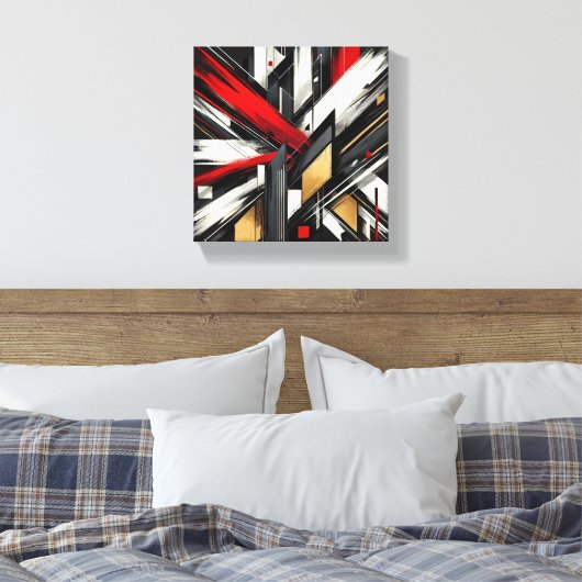 Energized Elegance Leinwanddruck (Insitu (Schlafzimmer))