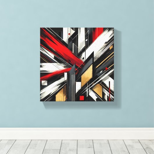 Energized Elegance Leinwanddruck (Insitu (Holzboden))