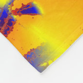 Energy Abstrakt Stars Personalisiert Fleece Blanko (Ecke)