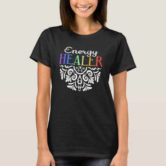 Energy Chakra Holistic Healing Hands Energy Healer T-Shirt (Vorderseite)