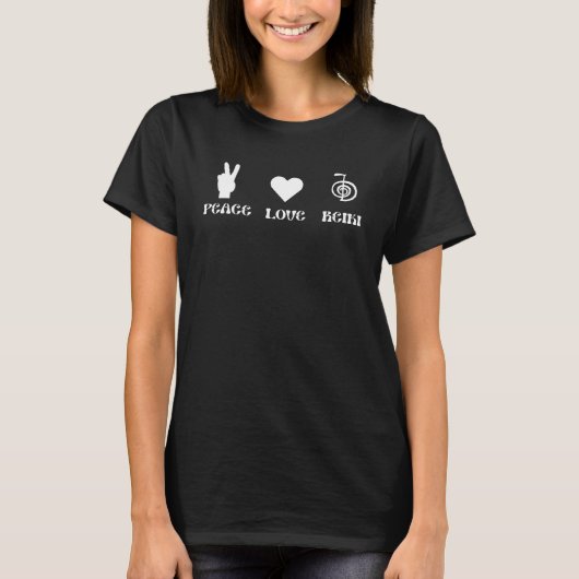 Energy Chakra Holistic Healing Hands Peace Liebe u T-Shirt (Vorderseite)