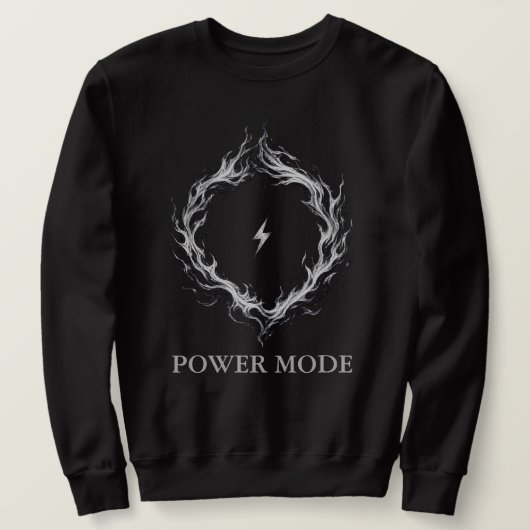 Energy Circle Hoodie – Anpassbarer Text (Design vorne)