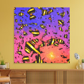 Energy Code 20CO24 - Stretched Canvas Print Leinwanddruck (Insitu (Wohnzimmer))