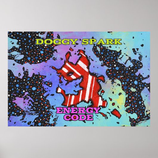 Energy Code - DOGGY SPARK - Poster (Vorne)