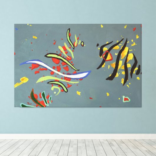 Energy Code DY325 Leinwanddruck (Insitu (Holzboden))