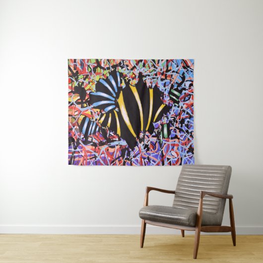 Energy Code - ECL14 - Tapestry Wandteppich (Beispiel (Horizontal))