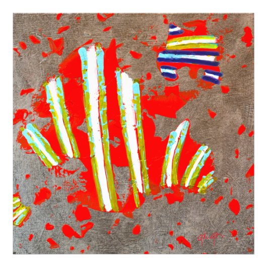 Energy Code O2324 - Photo Enlargement Fotodruck (Vorne)