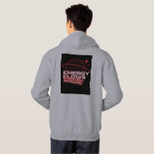 Energy Flows Where Attention Goes, instant downloa Hoodie (Schwarz voll)