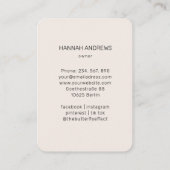 Energy Healer Reiki Spiritual Visitenkarte (Rückseite)