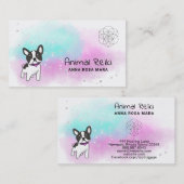 *~* Energy Healing Animal Communicator Reiki Visitenkarte (Vorne/Hinten)