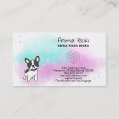 *~* Energy Healing Animal Communicator Reiki Visitenkarte (Rückseite)