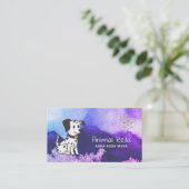 *~* Energy Healing Reiki Animal Communicator Visitenkarte (Stehend Vorderseite)