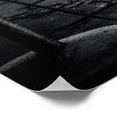 Energy in Black and White Poster (Ecke)