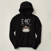 Energy Milk Kaffee Funny Chemistry Science Themed Hoodie (Design vorne)