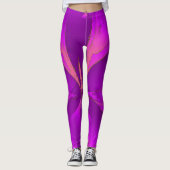 Energy Pink Lila Rose Leggings (Vorderseite)