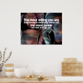 Energy Power Print Poster (Küche)