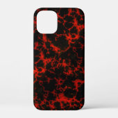 Energy Red und Black Flames Case-Mate iPhone Hülle (Rückseite)