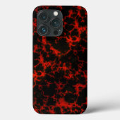 Energy Red und Black Flames Case-Mate iPhone Hülle (Rückseite)