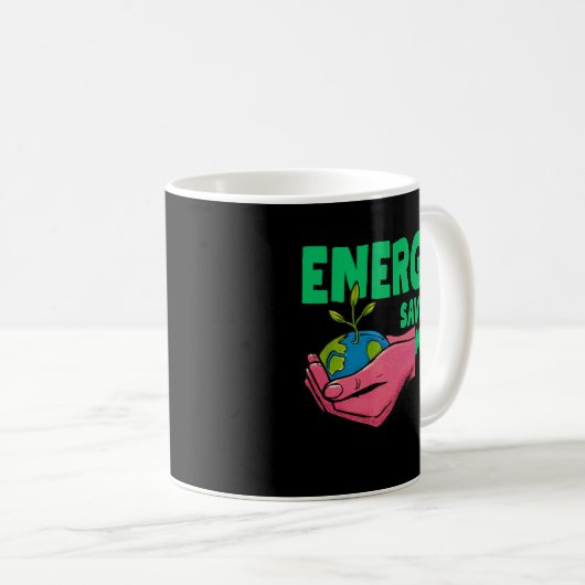 Energy Saving Mode for Calm Mornings and Quiet  Kaffeetasse (VorderseiteRechts)