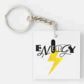 Energy Thunder Sign Power Schlüsselanhänger (Vorderseite)
