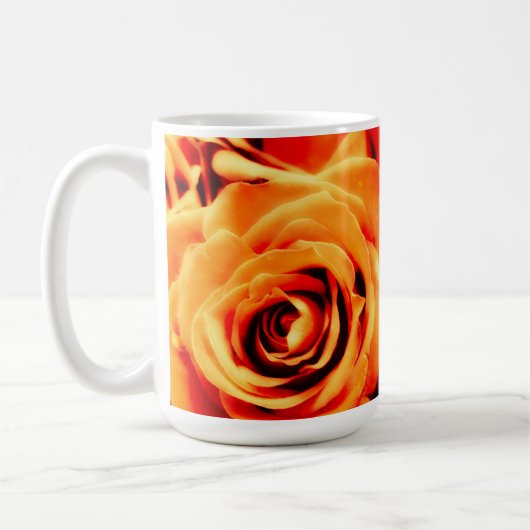 Energy Yellow Roses 15oz Classic Tasse (Links)