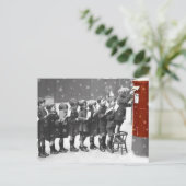 Enfants postant leur lettre postkarte (Stehend Vorderseite)