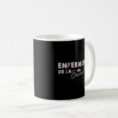 Enfermera De La Escuela Latin School Nurse Kaffeetasse (VorderseiteRechts)