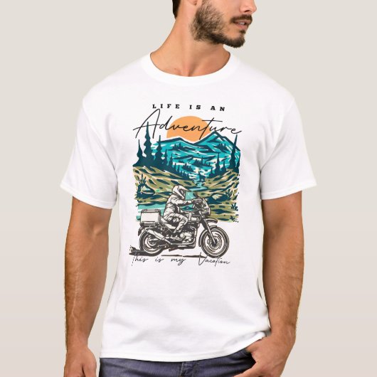 Enfield himalayan Designs T-Shirt (Vorderseite)