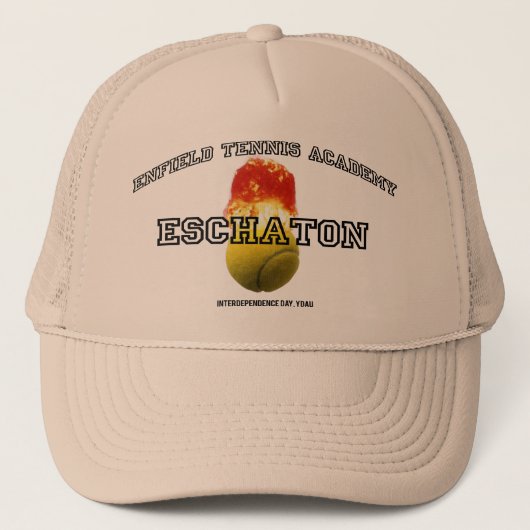 Enfield-Tennis-Hochschulhut Truckerkappe (Vorderseite)