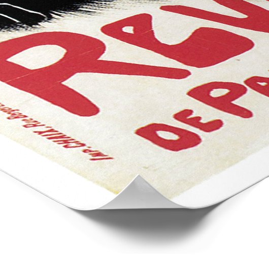 Enfin, Seuls! Poster (Ecke)