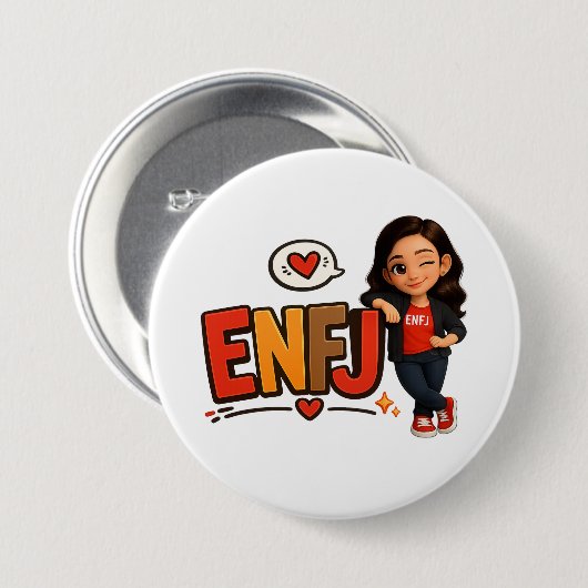 ENFJ BUTTON (Vorne & Hinten)