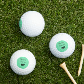 ENFJ Golf Balls Golfball (Insitu Gras)